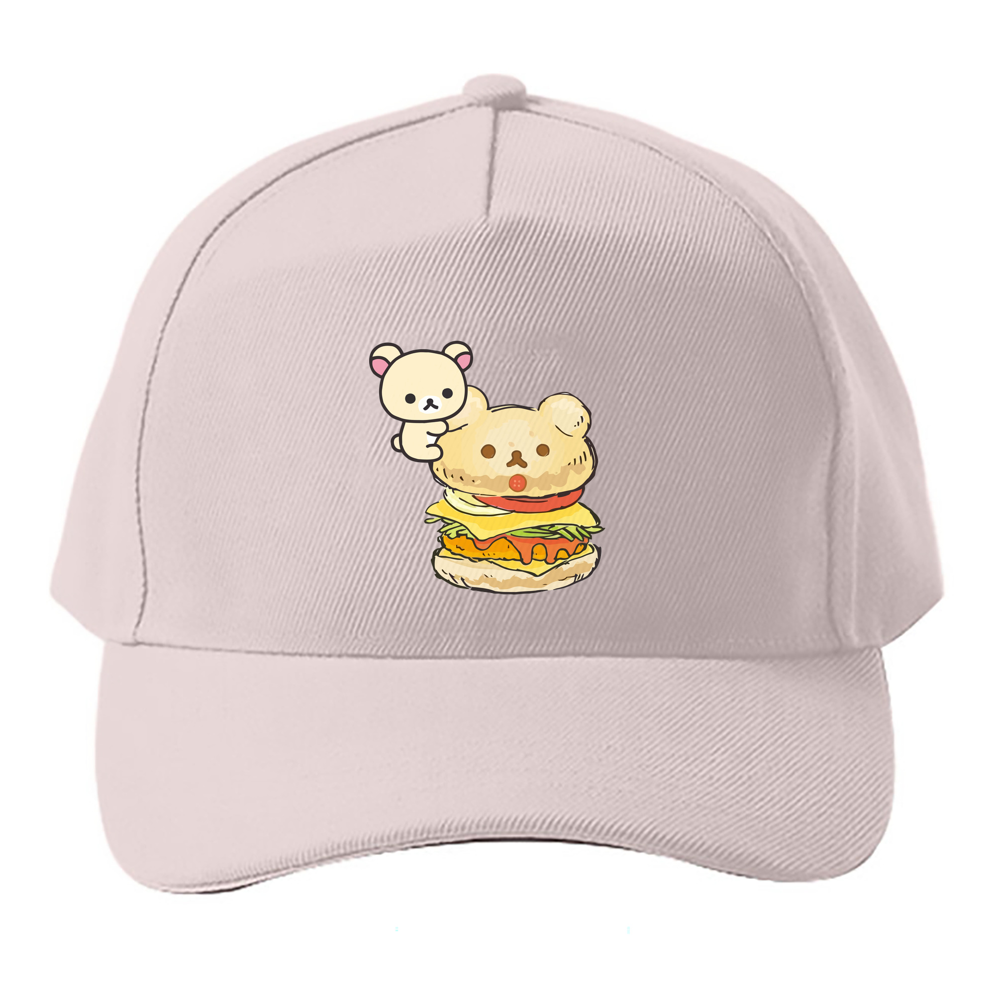 （画像用） リラックマ リラックマ キイロイトリ Rilakkuma Korilakkuma Kiiroitori ベースボールキャップ 綿100％ 男女兼用 帽子 スポーツ